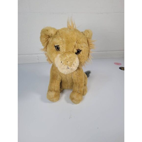 Disney Lion King Simba Interactive Plush Stuffed Animal Toy Live Action 9" - Picture 1 of 8